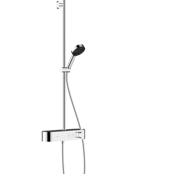 Душевая система с термостатом Pulsify S Hansgrohe, хром арт. 24221000