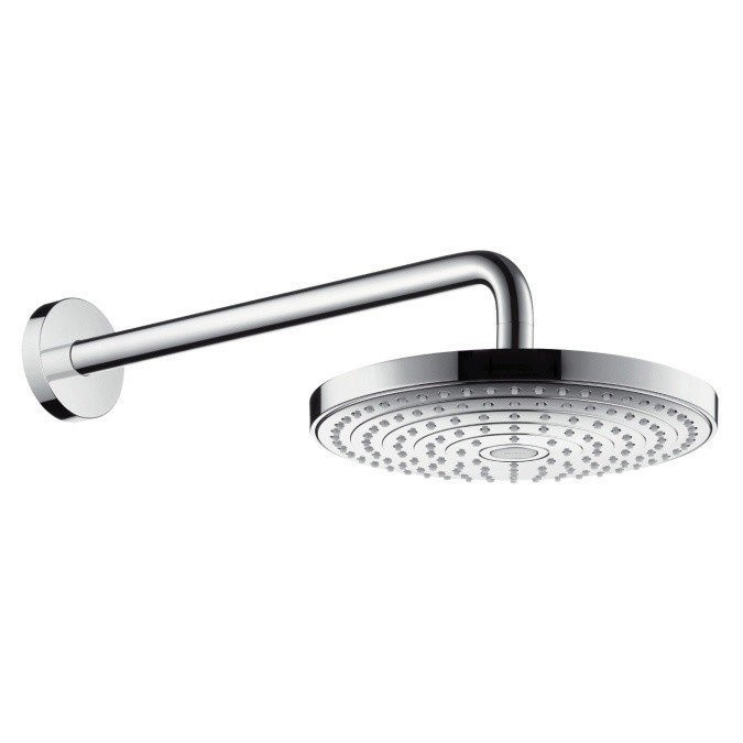 Верхний душ с настенным кронштейном Raindance Select S Hansgrohe, хром арт. 26470000