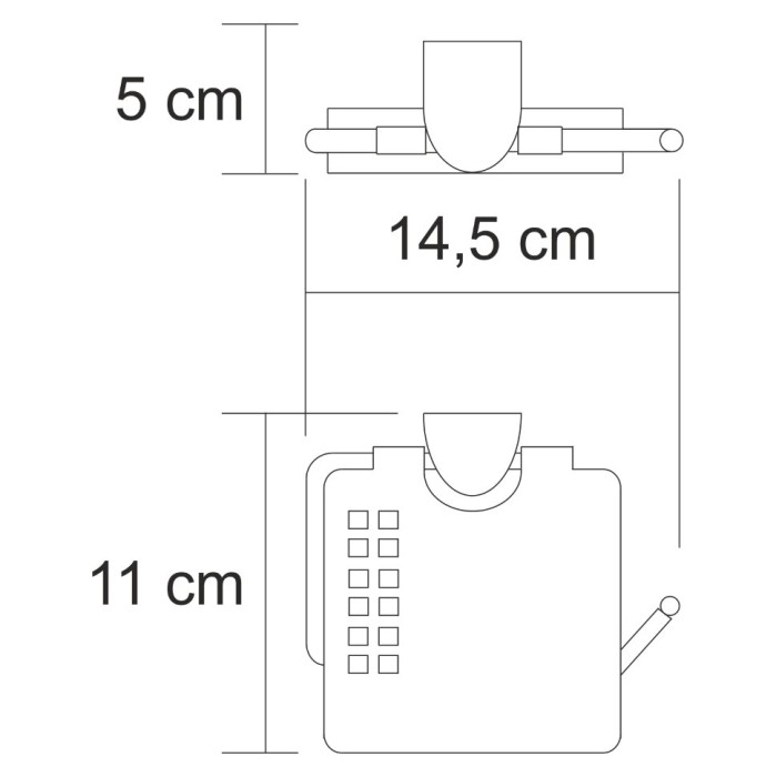 Держатель туалетной бумаги WasserKRAFT Kammel K-8300 арт. K-8325