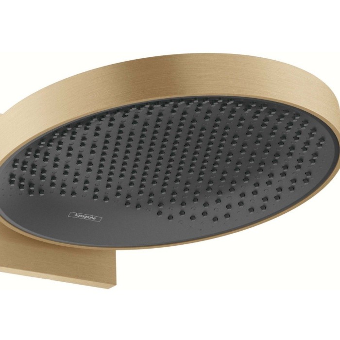 Верхний душ с настенным креплением Rainfinity Hansgrohe, бронза арт. 26230140