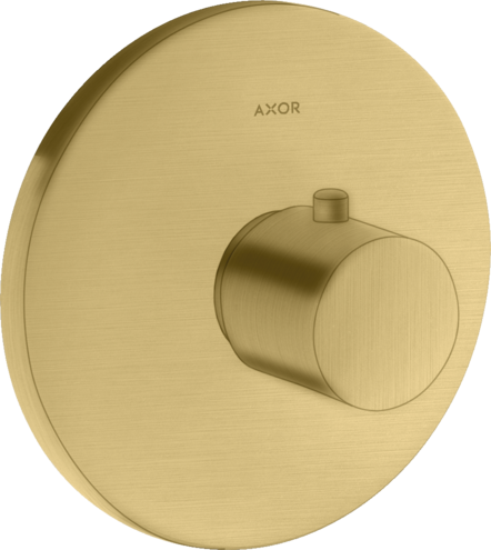 Термостат для душа Uno Axor, шлифованное золото арт. 38715250