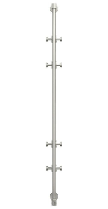 Сунержа Электрический полотенцесушитель 1200x166, Хорда 4.0, 00-0834-1200 цвет: без покрытия