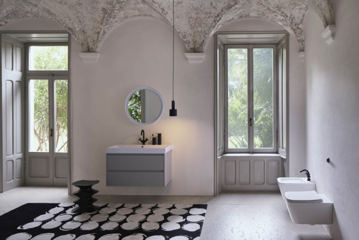 Сиденье для унитаза белый матовый, термопласт, с микролифтом, быстросъемное, Nubes GSI арт. MS96C09