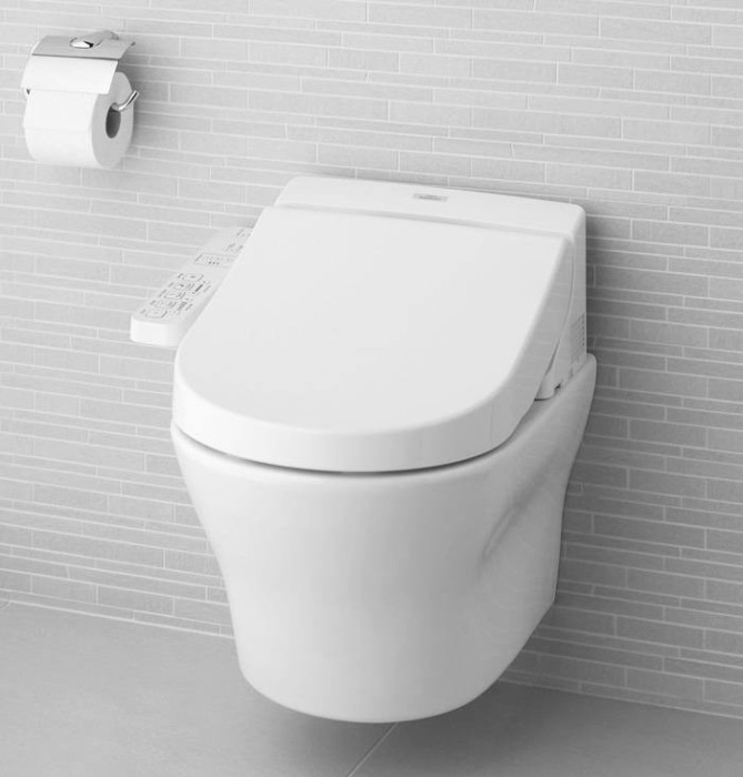 Подвесной унитаз, SERIES MH TOTO, CW162+TCF6632 цвет: белый
