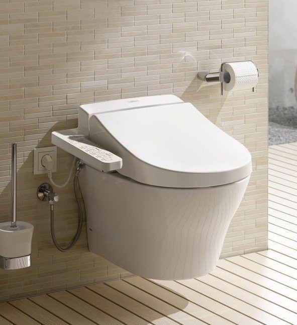 Подвесной унитаз, SERIES MH TOTO, CW162+TCF6632 цвет: белый