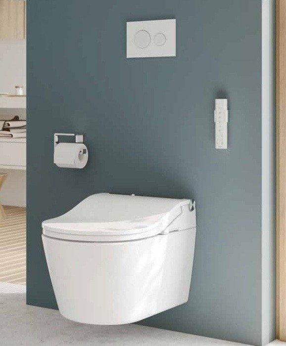 Унитаз подвесной 38x58x33.5см, RP TOTO, CW542EY цвет: белый