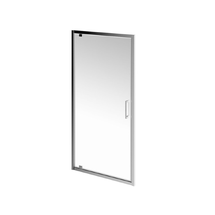 Душевая дверь распашная 100х195, Vetro Kerama Marazzi, хром - VE.100.PD.CR