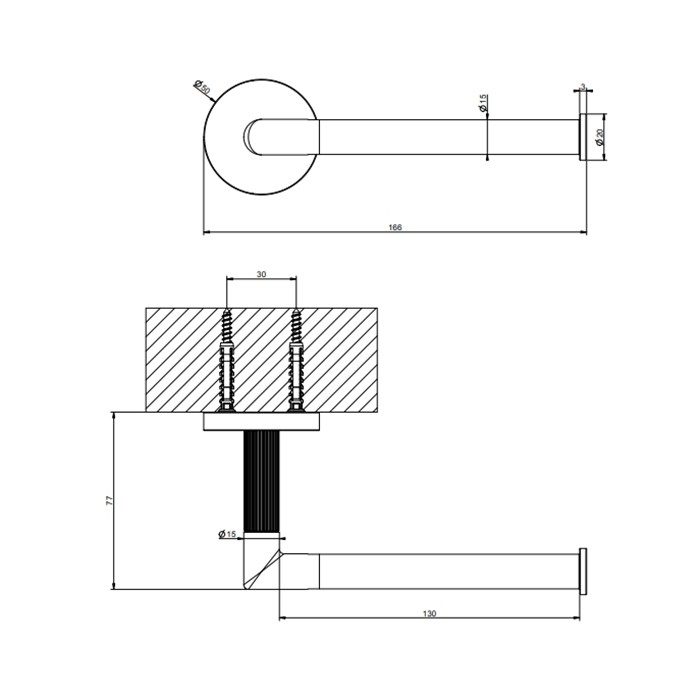 Держатель т/б, Gessi Ingranaggio, хром арт. 63855#031