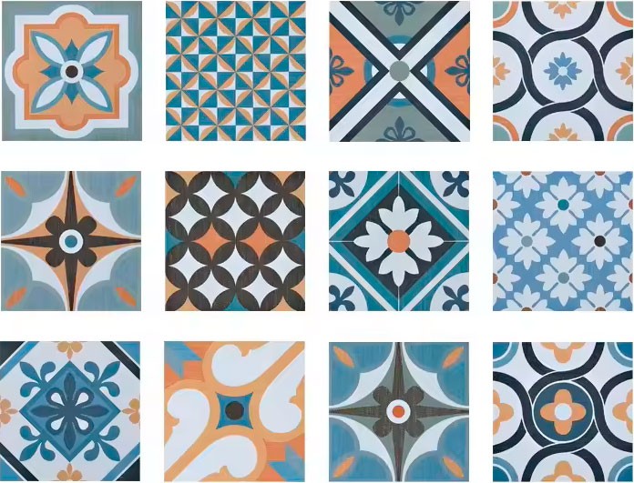 Плитка mix dc33 20x20 DeShun Ceramics Art decor арт. DC33