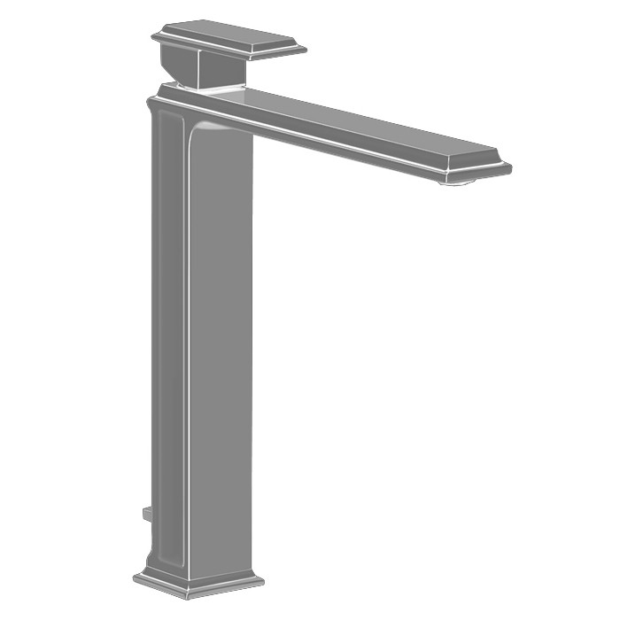 Смеситель для раковины на 1 отверстие, высокий, с донным клапаном, Gessi Eleganza, finox арт. 46003#149