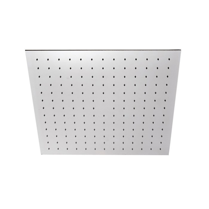 Верхний душ, встраиваемый, 300x300 из нержавеющей стали, с функцией дождя, Giulini Wellness, хром арт. 1725-30