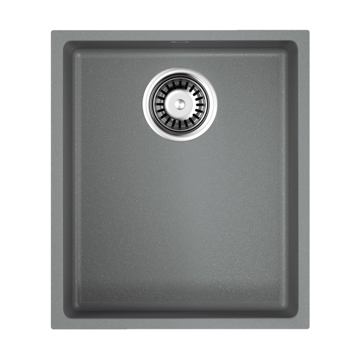 Кухонная мойка Omoikiri Bosen 38-U-GR Tetogranit, цвет leningrad grey арт. 4993538