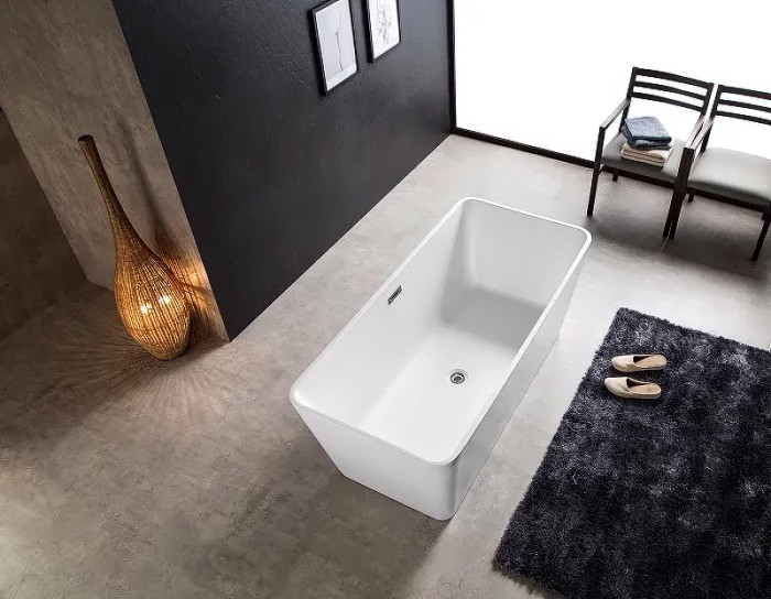 Акриловая ванна 1600х800х580, свободностоящая, Azario Lincoln арт. LIN16080