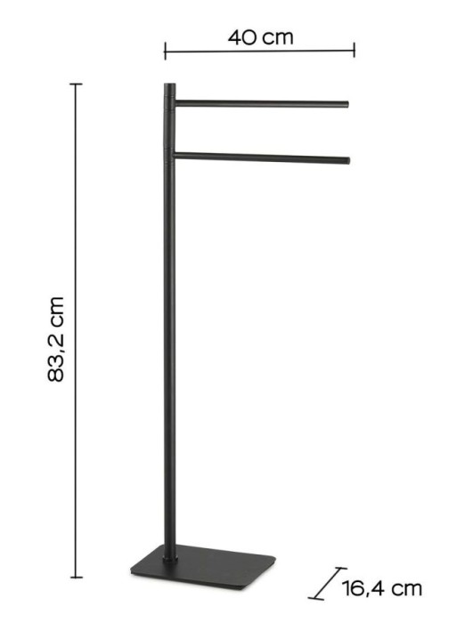 Полотенцедержатель Artu Gedy, 1131(14) цвет: черный