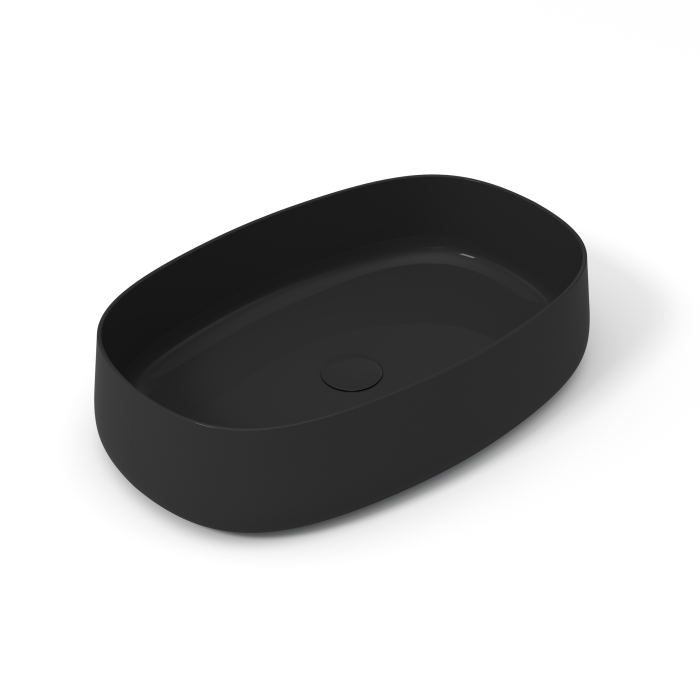 Накладная раковина 60x40x15 см, Olympia ceramica Wave, черный глянцевый арт. WAV42RE60013