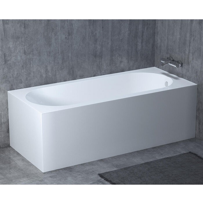 Ванна встраиваемая 179,5x79,5, матовая, Salini ORNELLA KIT арт. 102422M