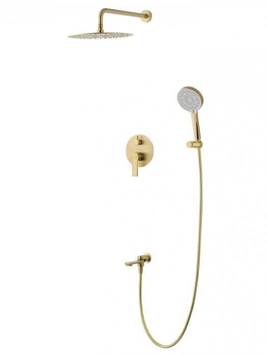 Душевая система встраиваемая, Wonzon &amp; Woghand Brilliant, WW-88939079-BG цвет: золото