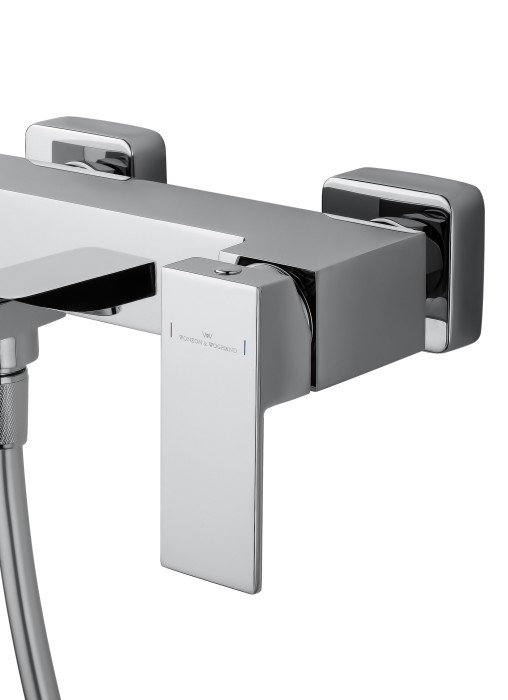 Смеситель для ванны с душем, Wonzon & Woghand Cube, WW-88639016-CR цвет: хром