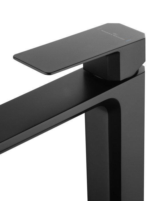 Смеситель для раковины высокий, Wonzon & Woghand Diamond, WW-88239011-MB цвет: черный