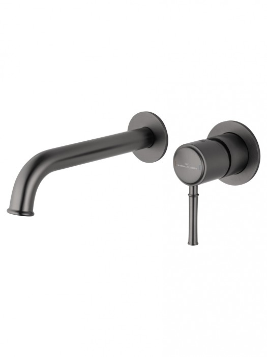 Смеситель для раковины встраиваемый, Wonzon &amp; Woghand Tor, WW-88869073-BGM цвет: графит