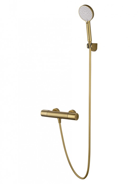 Смеситель для душа с термостатом, Wonzon &amp; Woghand Inn, WW-A2006-A-BG цвет: золото