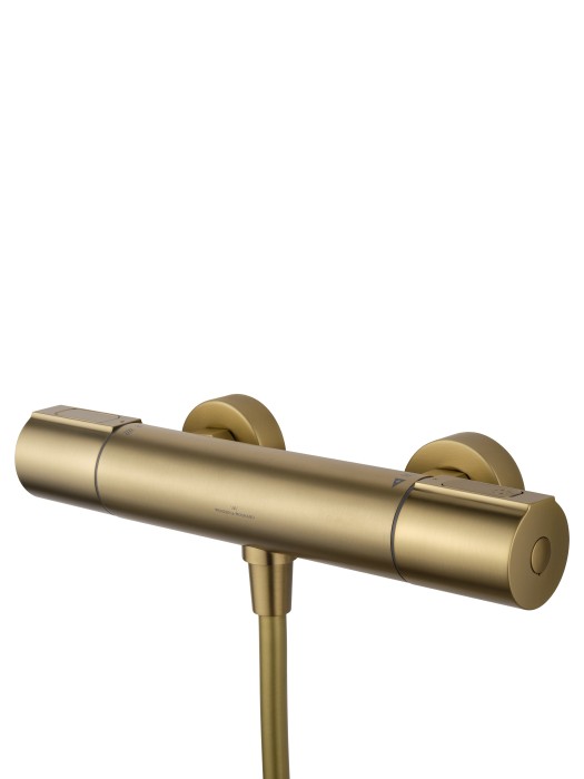 Смеситель для душа с термостатом, Wonzon & Woghand Inn, WW-A2006-A-BG цвет: золото
