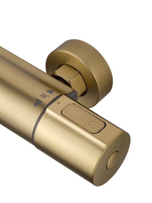 Смеситель для душа с термостатом, Wonzon & Woghand Inn, WW-A2006-A-BG цвет: золото