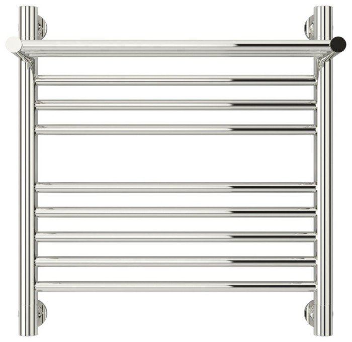 Сунержа Водяной полотенцесушитель 500x500, Богема+ с 1 полкой, 00-0223-5050 цвет: без покрытия