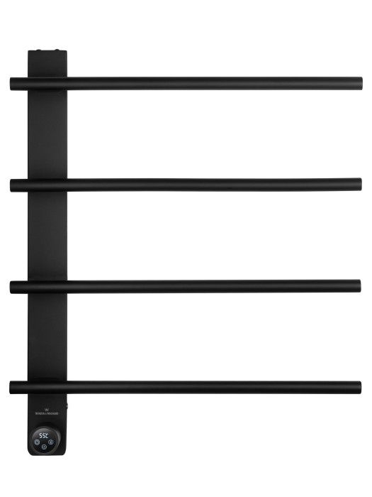 Полотенцесушитель электрический, Wonzon & Woghand Nurnberg, WW-AL344-MB цвет: черный