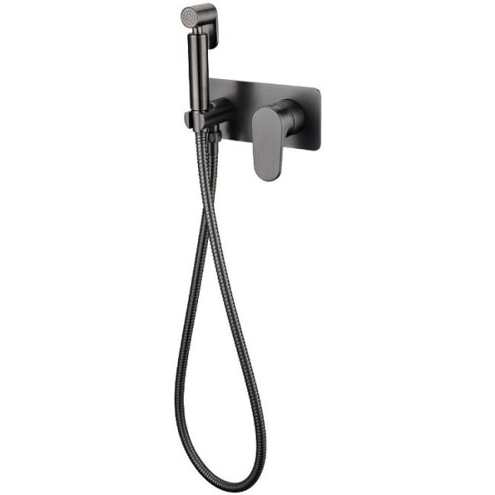 Гигиенический душ со смесителем, черный, Spectre Boheme 457-GM