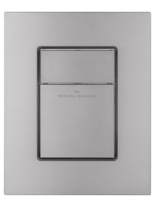 Кнопка смыва для инсталляции пневматическая, Wonzon &amp; Woghand, WW-IB256-BGM цвет: графит