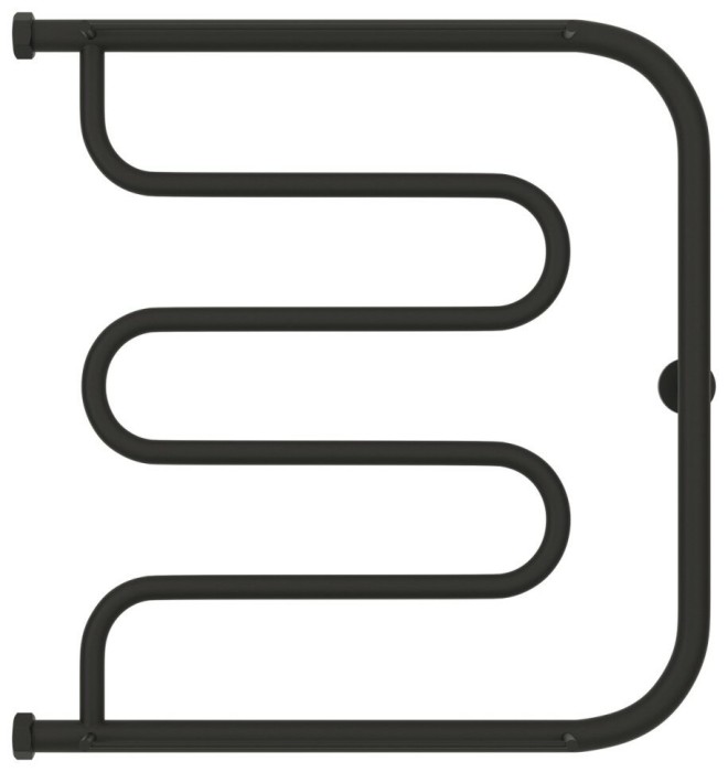 Сунержа Водяной полотенцесушитель 600x600, Лира, 15-4012-6060 цвет: тёмный титан муар