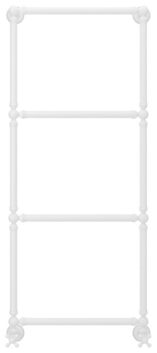 Сунержа Водяной полотенцесушитель 1260x500, Ренессанс, 30-0280-1250 цвет: матовый белый