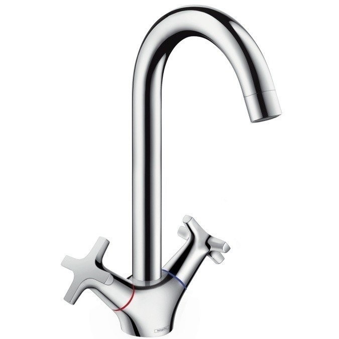 Смеситель для кухни, двухвентильный, Hansgrohe Logis M32, хром арт. 71285000