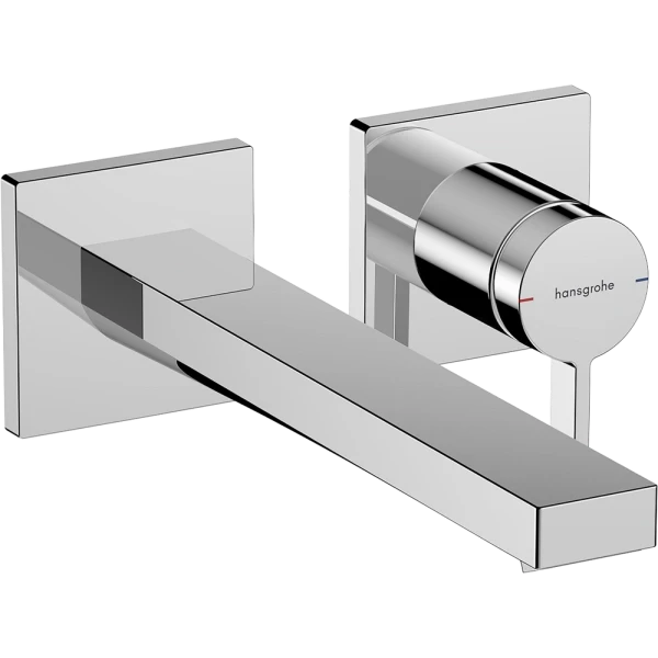 Смеситель для раковины скрытого монтажа, EcoSmart+, Hansgrohe Tecturis E, хром арт. 73051000