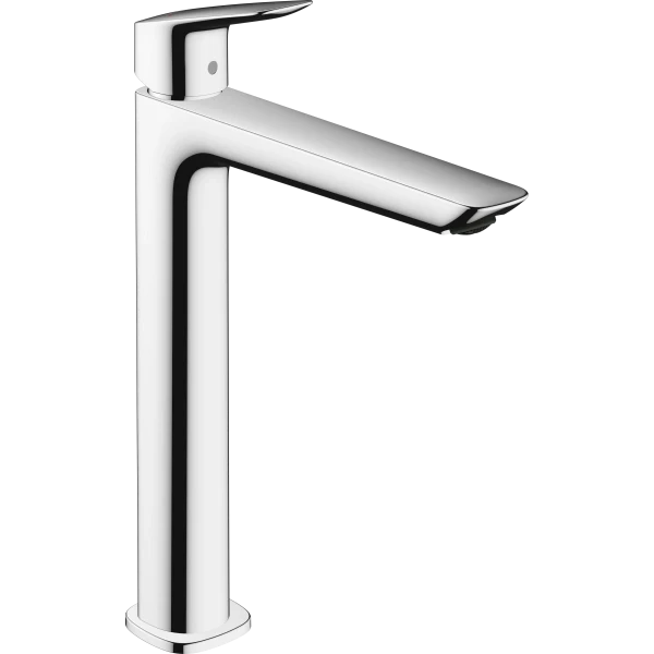 Смеситель для раковины Fineбез сливного гарнитура, Hansgrohe Logis, хром арт. 71258000