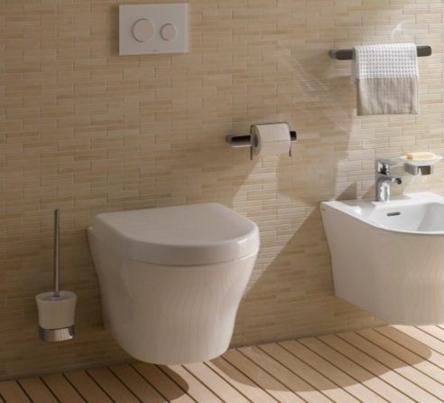 Подвесной унитаз, SERIES MH TOTO, CW162+VC10047NR цвет: белый