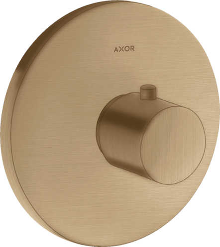 Термостат для душа Uno Axor, шлифованная бронза арт. 38715140