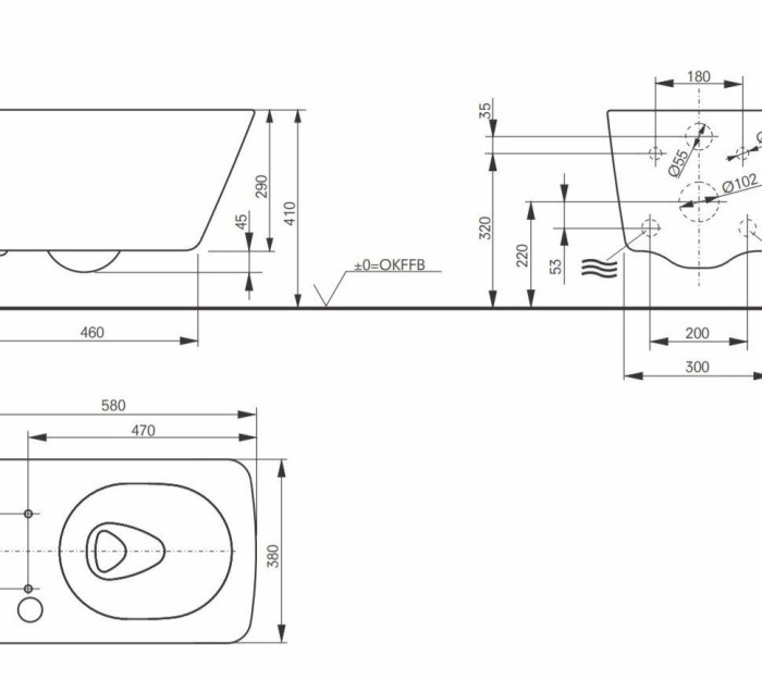 Унитаз подвесной, без сиденья, SP TOTO, CW522EY цвет: белый