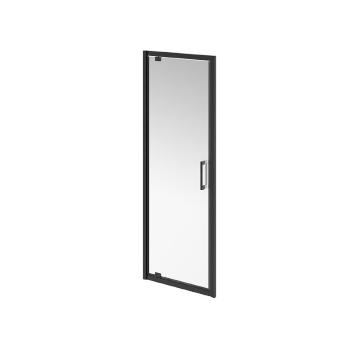 Душевая дверь распашная 70х195, Vetro Kerama Marazzi, черный - VE.70.PD.BLK.M