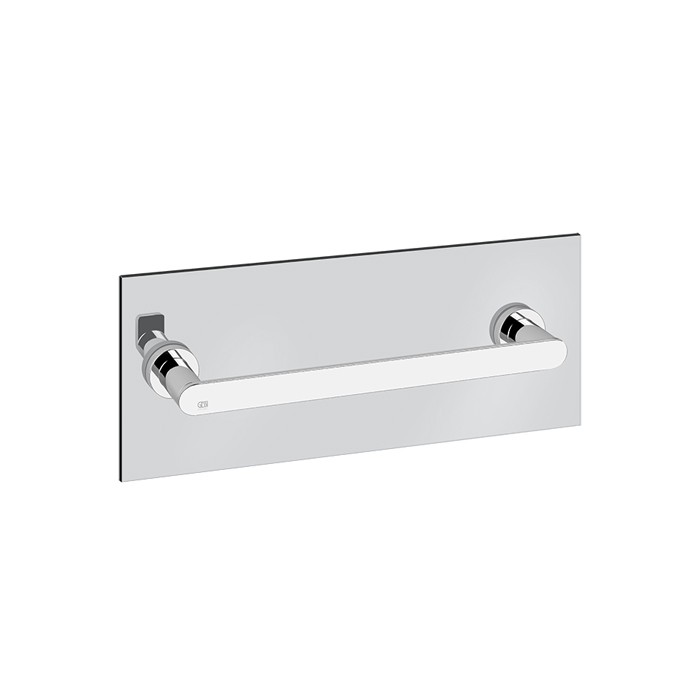 Полотенцедержатель для крепления на стекло, 30 см, Gessi Emporio accessories, хром арт. 38911#031