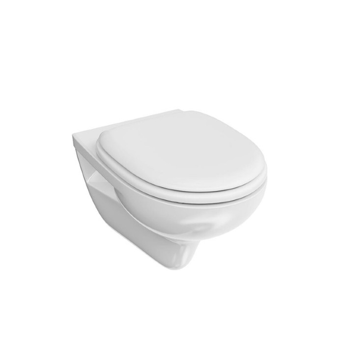 Сиденье для унитаза, без микролифта, Pro Kerama Marazzi, белый - XPRO.R.seat.02\WHT