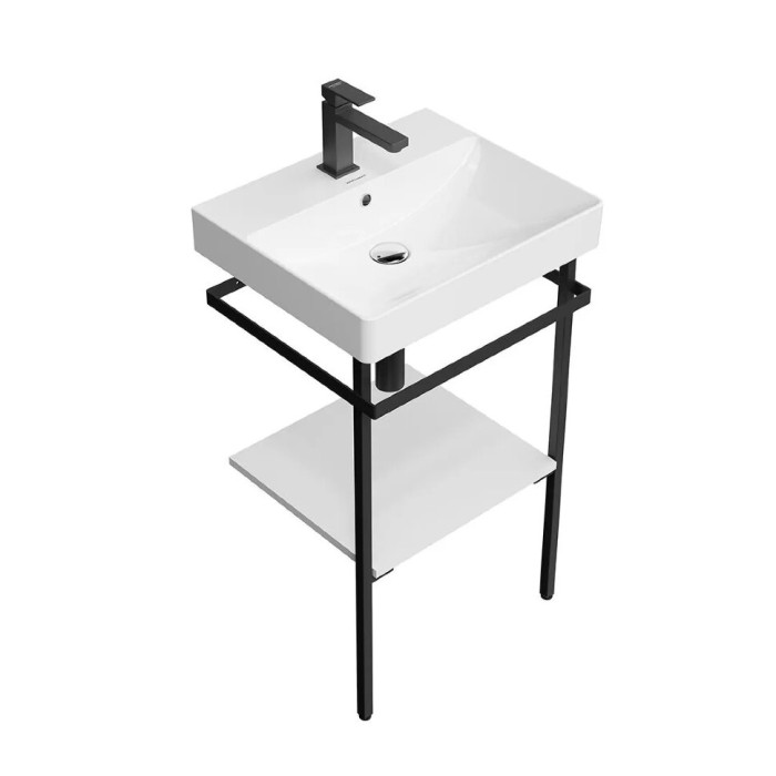 Структура металлическая PRO напольная 50см, Pro Kerama Marazzi, черный - PRO.50.01\BLK.M