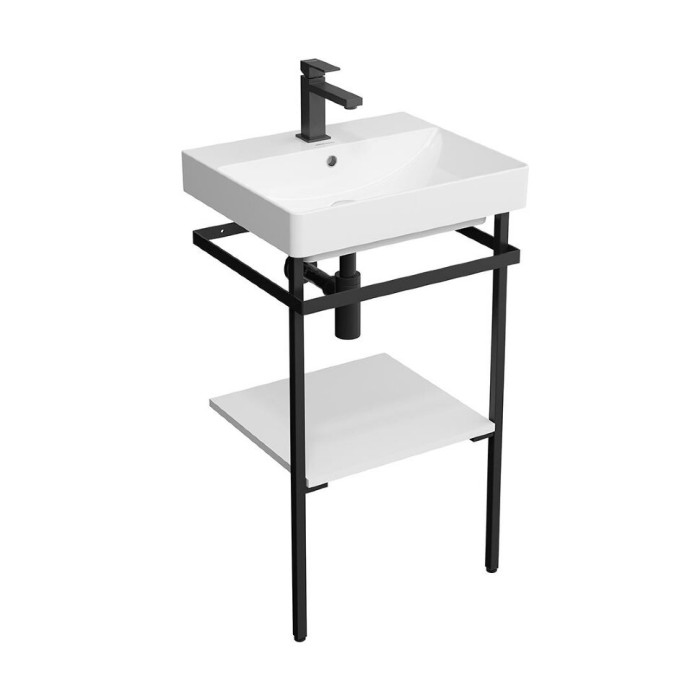 Структура металлическая PRO напольная 50см, Pro Kerama Marazzi, черный - PRO.50.01\BLK.M