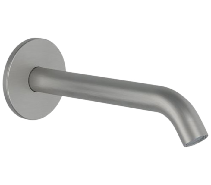 Излив настенный 16 см матовый, Remer X Style Inox, скрытого монтажа SS91X