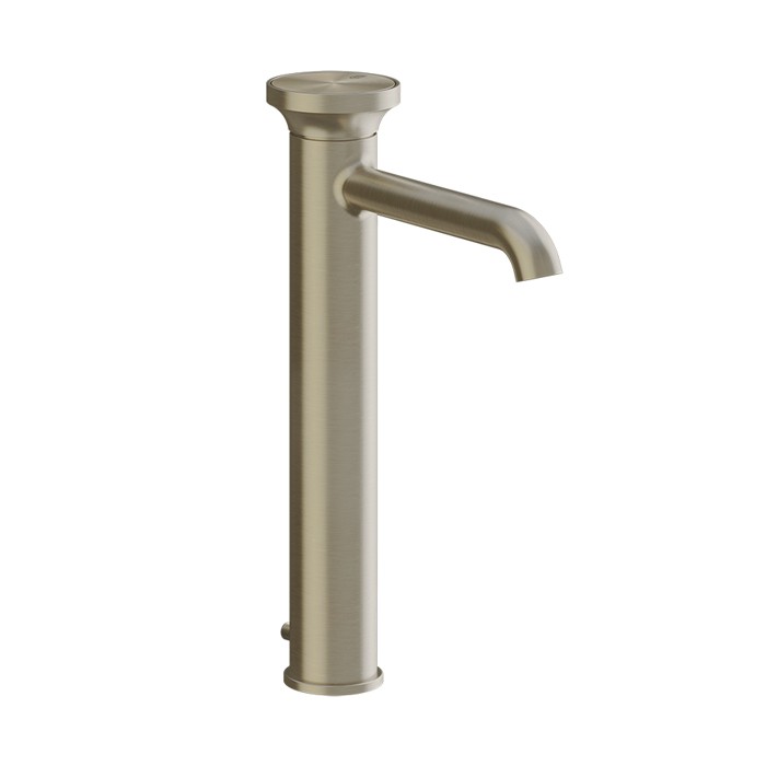 Смеситель для раковины высокий с донным клапаном, Gessi Origini, finox brushed nickel арт. 66003#149