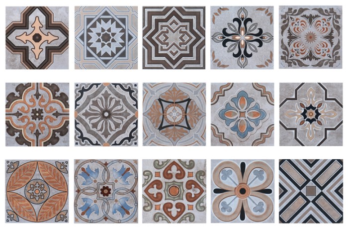 Плитка mix dc36 20x20 DeShun Ceramics Art decor арт. DC36
