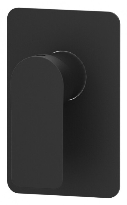 Смеситель для душа черный матовый, Remer Infinity, скрытого монтажа I30KBNO