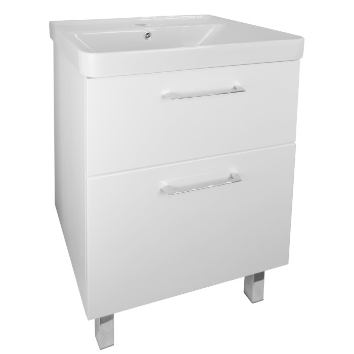 Тумба 60 Н 620х470х850 напольная, с раковиной Monte 60, Azario Ника - CS00082788