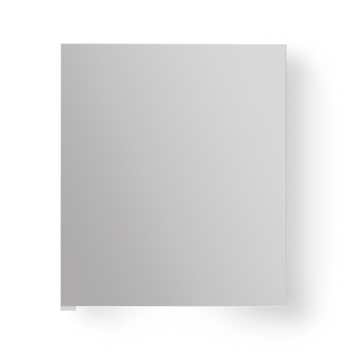 Зеркальный шкаф 50x70, прямоугольный, с нижней подсветкой дверей, с розеткой и сенсорным выключателем, правосторонний, BelBagno арт. SPC-1A-DL-BL-500